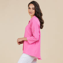 Load image into Gallery viewer, THREADZ TEXTURED SHIRT | HOT PINK