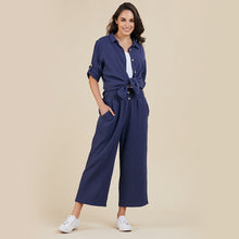 Load image into Gallery viewer, THREADZ TEXTURED PANT | NAVY