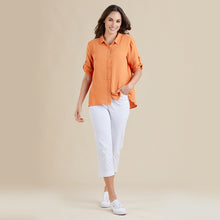 Load image into Gallery viewer, THREADZ TEXTURED SHIRT | ORANGE