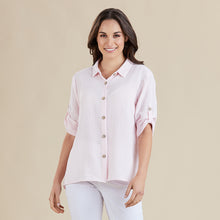 Load image into Gallery viewer, Threadz Textured Shirt - Pale Pink