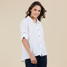 Load image into Gallery viewer, THREADZ TEXTURED SHIRT | WHITE