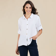 Load image into Gallery viewer, THREADZ TEXTURED SHIRT | WHITE