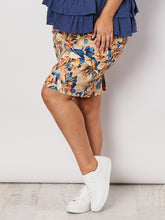 Load image into Gallery viewer, Gordon Smith Floral Printed Skirt - Orange