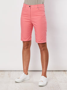 Miracle Denim Jean Short - Coral