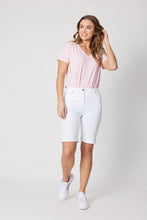 Load image into Gallery viewer, Miracle Denim Short - White