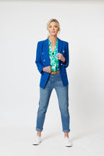 Load image into Gallery viewer, Monet Print Shirt Cornflower