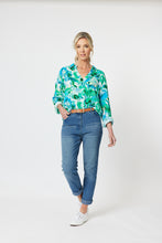 Load image into Gallery viewer, Monet Print Shirt Cornflower