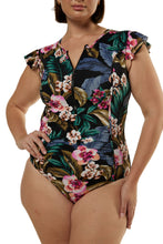 Load image into Gallery viewer, Waikiki Frill Sleeve One Piece