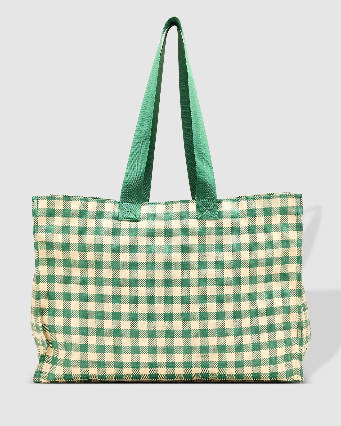 Simpson Green Cream Beach Bag