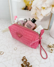 Load image into Gallery viewer, Tori Hot Pink cosmtic Case