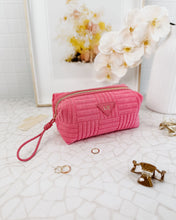 Load image into Gallery viewer, Tori Hot Pink cosmtic Case