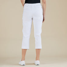 Load image into Gallery viewer, Threadz Flat Waist Bengaline Pant - White