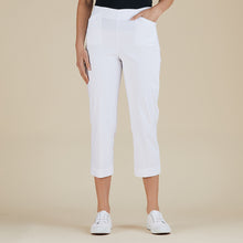 Load image into Gallery viewer, Threadz Flat Waist Bengaline Pant - White