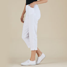 Load image into Gallery viewer, Threadz Flat Waist Bengaline Pant - White