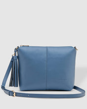 Load image into Gallery viewer, Daisy Steel Blue Crossbody Bag
