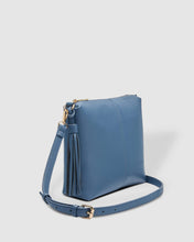 Load image into Gallery viewer, Daisy Steel Blue Crossbody Bag