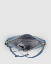 Load image into Gallery viewer, Daisy Steel Blue Crossbody Bag