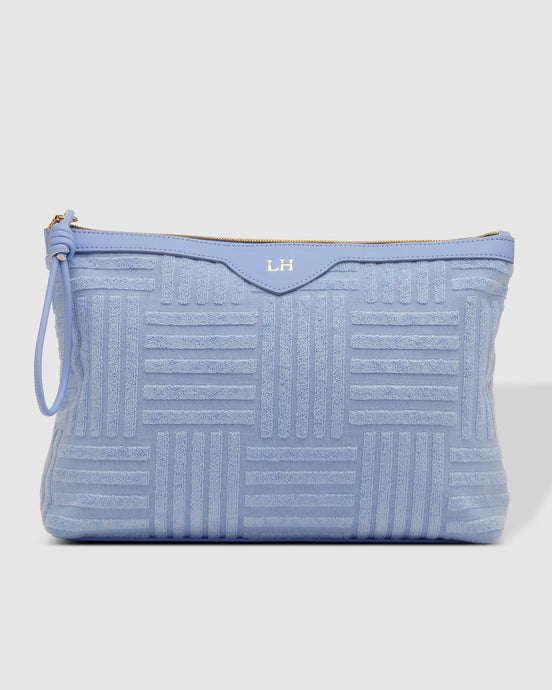 Sunday Chambray Cosmetic Case