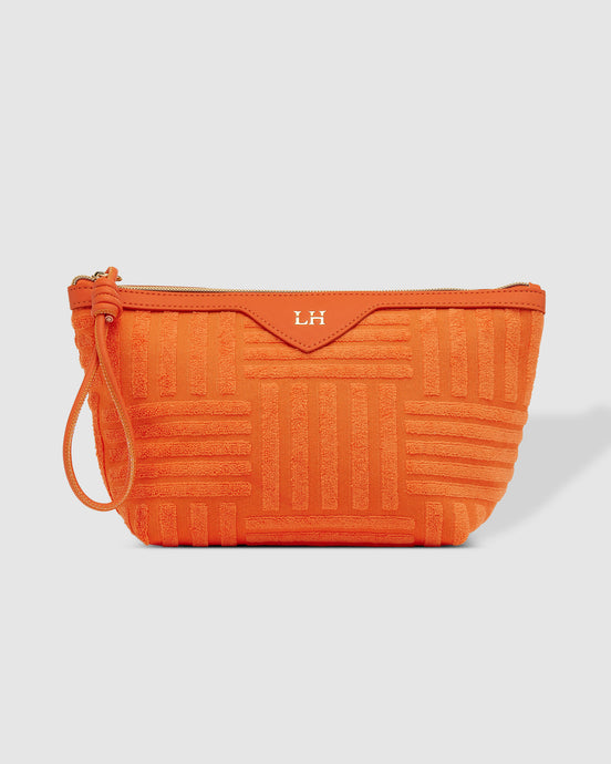 Serena Orange Cosmetic Case