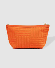 Load image into Gallery viewer, Serena Orange Cosmetic Case