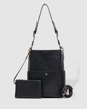 Load image into Gallery viewer, Margie Black Shoulder Bag