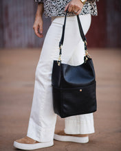 Load image into Gallery viewer, Margie Black Shoulder Bag