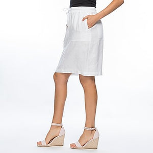 Gordon Smith JRip Waist Linen Skirt, Linen Short, Linen Clothing, One Country Mouse Yamba