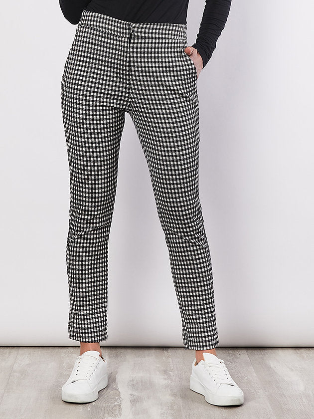Knit Check Pant