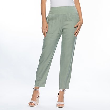 Pull On Stretch Pants I Silver I Gordon Smith I Lyn Rose Boutique – Lyn  Rose Boutique Pty Ltd