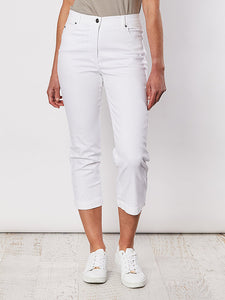Miracle Cropped Jeans | WHITE