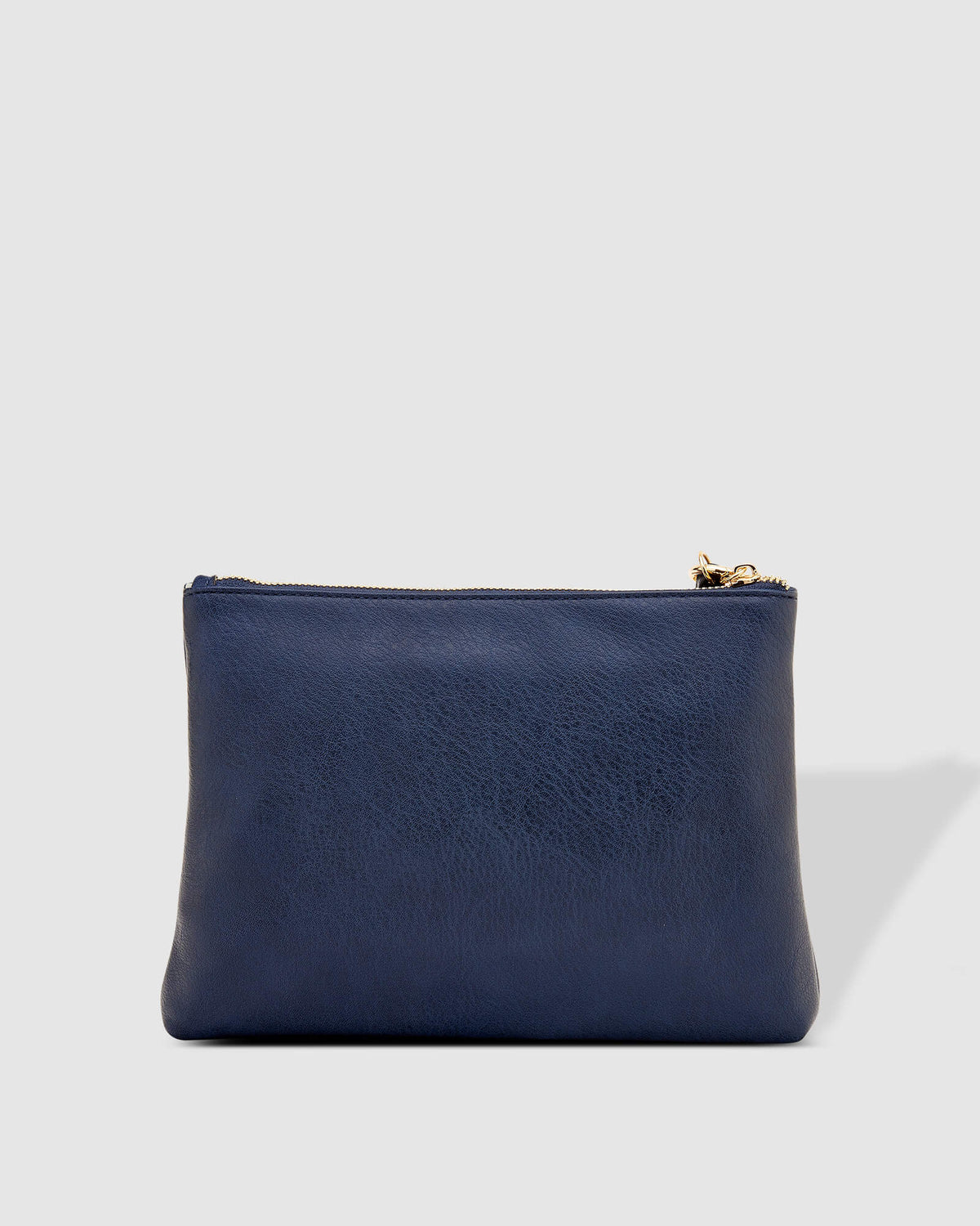 Molly Navy Stripe Strap Clutch
