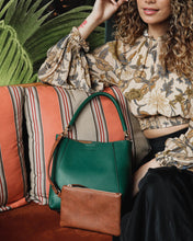 Load image into Gallery viewer, Natasha Green Shoulder Bag