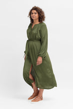 Load image into Gallery viewer, Osten Shirt Dress - Olive