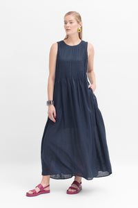 Lin Dress - Steel Blue