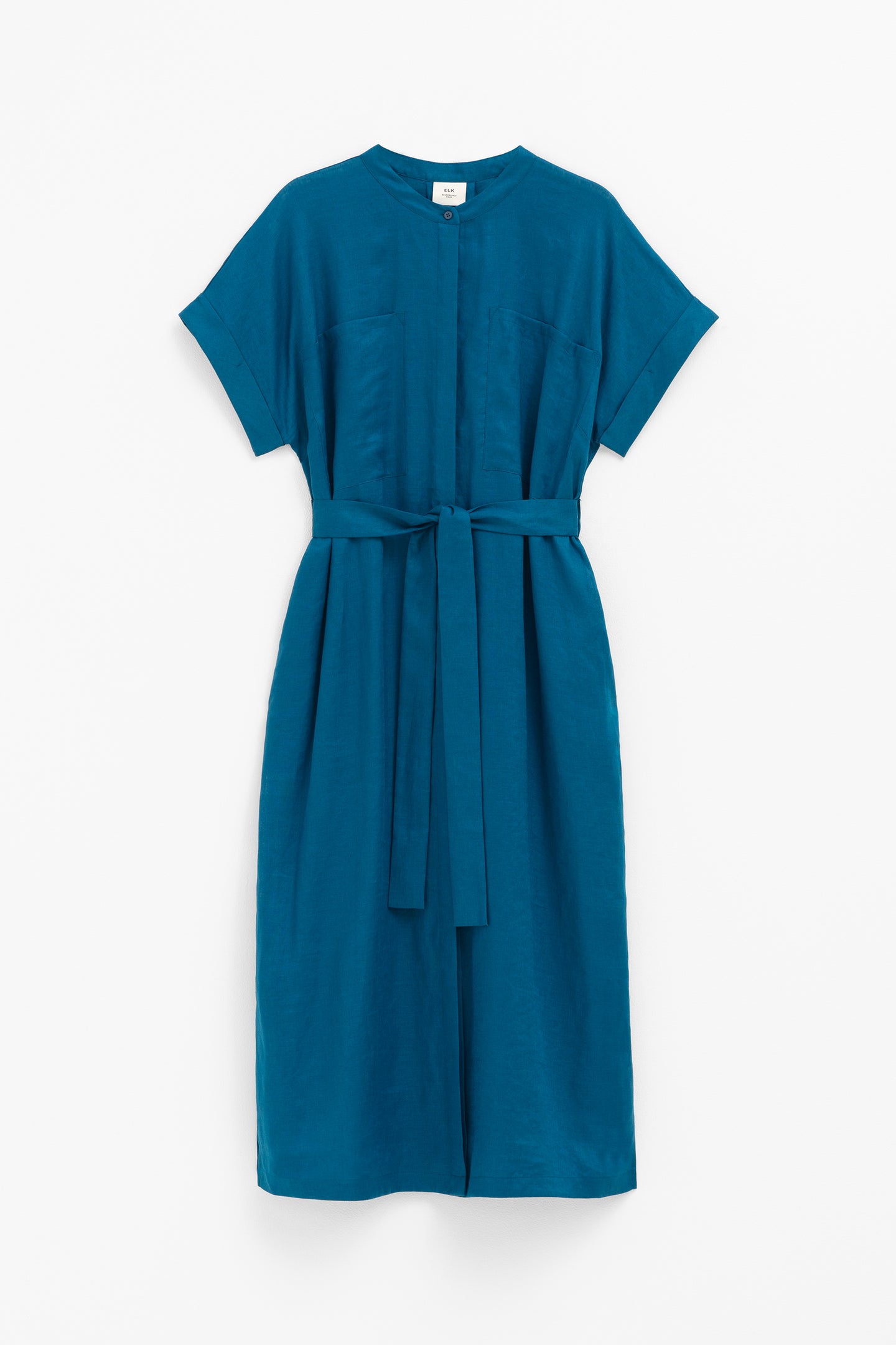 Mies Shirt Dress - Teal