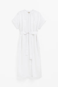 Mies Shirt Dress - White