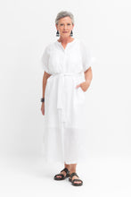 Load image into Gallery viewer, Mies Shirt Dress - White