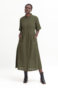 Leende Dress Olivine