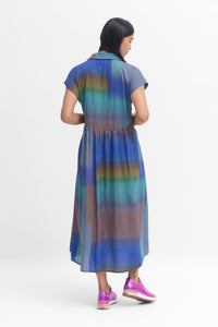 Limma Shirt Dress - Blue Vissen