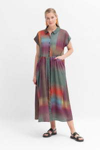 Limma Shirt Dress - Olive Vissen