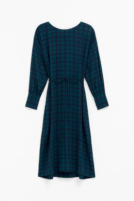 Krata Dress Navy / Kombu Green Check