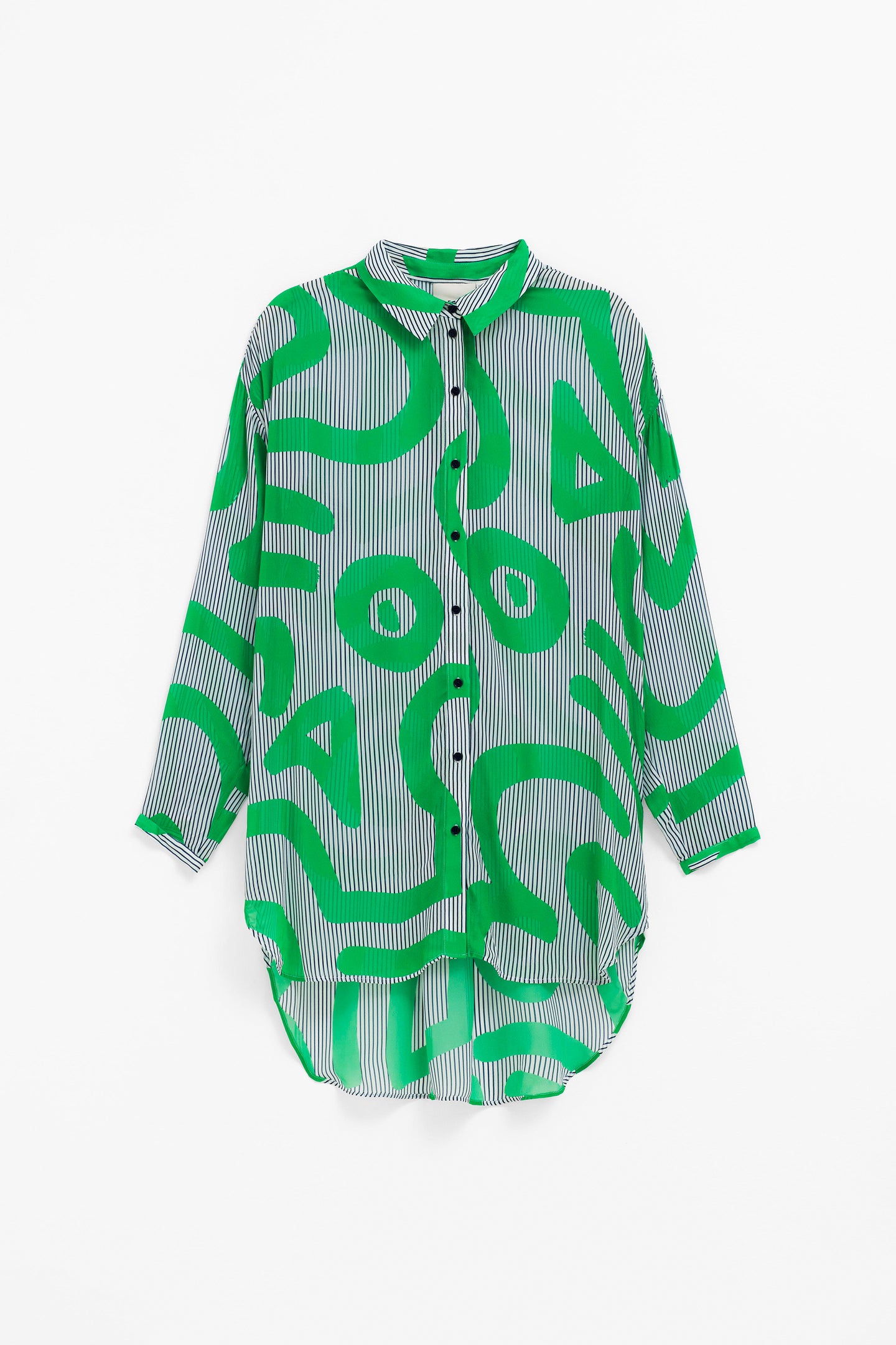Deili Sheer Shirt - Vari Print