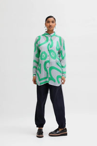 Deili Sheer Shirt - Vari Print