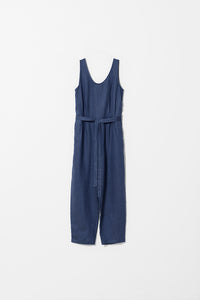 Elk the Label Linnen Jumpsuit | Dark Chambray 