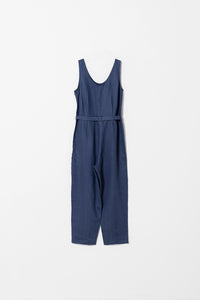 Elk the Label Linnen Jumpsuit | Dark Chambray 