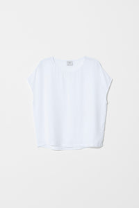 ELK THE LABEL Dapple Box Top | WHITE