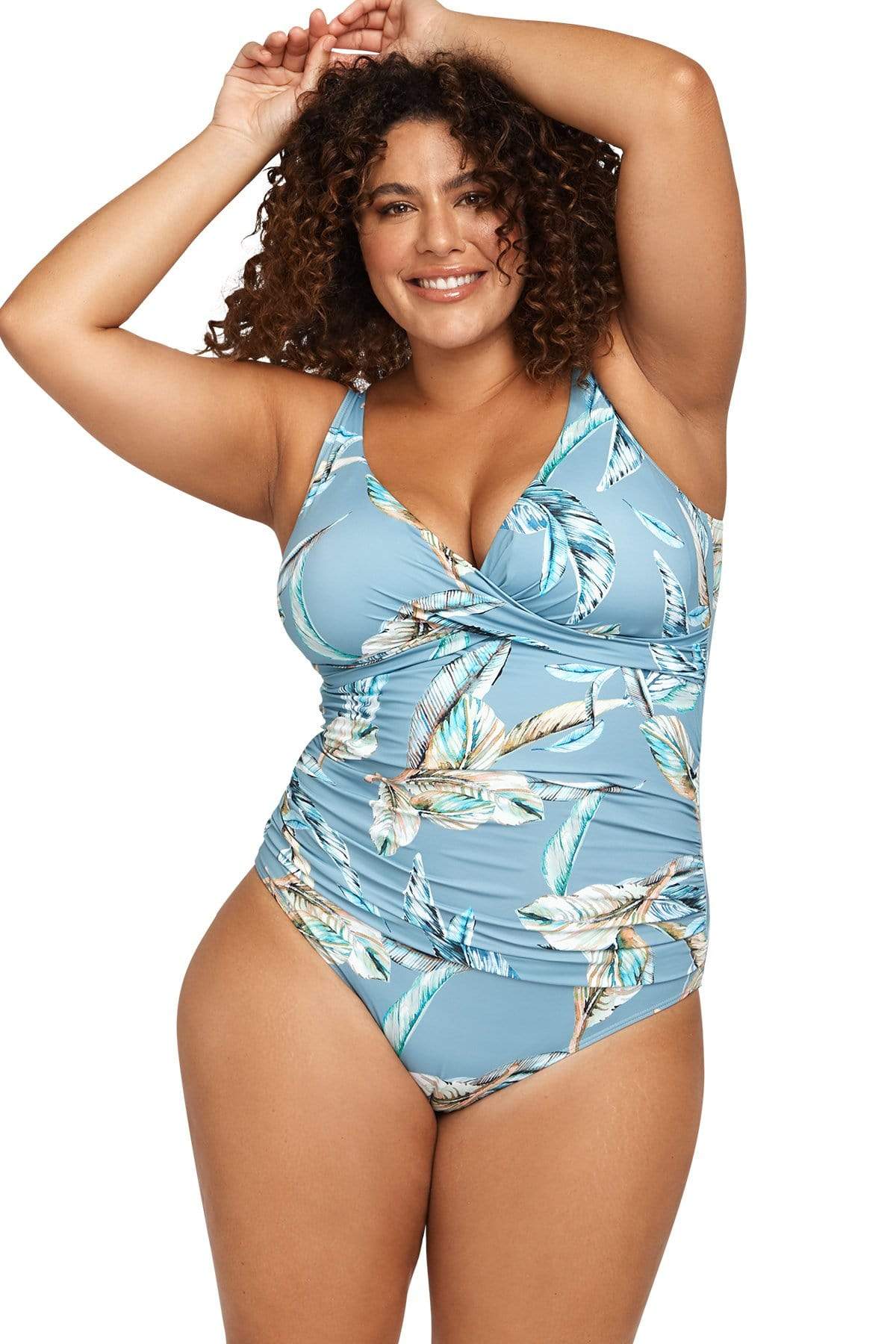 Artesands Swimwear. CEZANNE Delacroix One Piece . Curvy Swimwear. Plus Size swimwear for women.