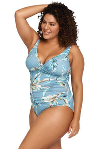 Artesands Swimwear. CEZANNE Delacroix One Piece . Curvy Swimwear. Plus Size swimwear for women.