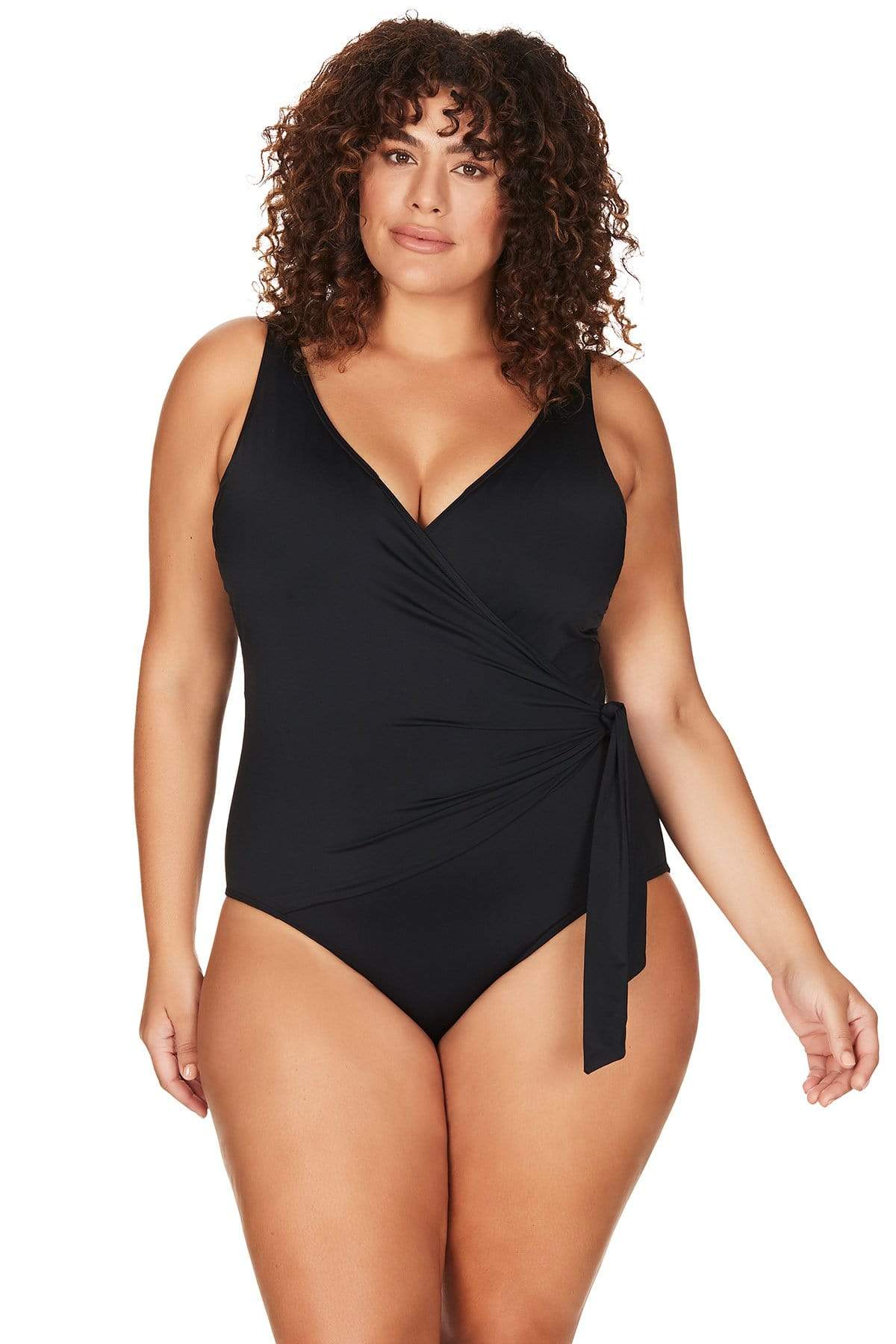 Hues | Hayes Underwire One Piece | Black