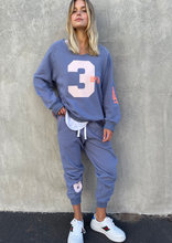 Load image into Gallery viewer, Sporty Track Pant - Blue